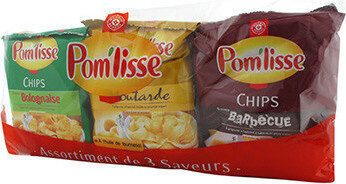 Chips Pom'lisse aromatisees