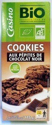 Cookies aux pépites de chocolat noir