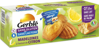 Madeleines à l'extrait de citron